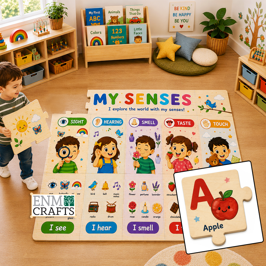 Ξυλινα Puzzle Δαπέδου