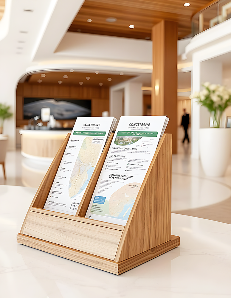 Brochure & Concierge Info Holder