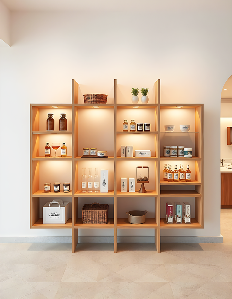 Souvenir Shop Modular Shelf Unit