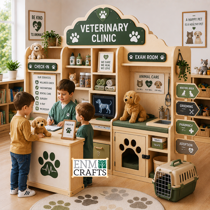 Κτηνιατρική Κλινική Montessori – Veterinary Clinic Role Play Center 940011