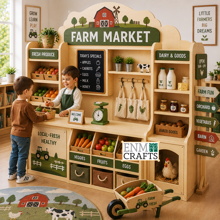 Λαικη Αγορά Montessori – Farmers Market Role Play Center 940012