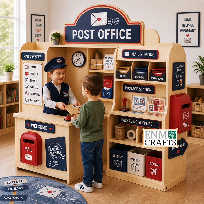 Ταχυδρομείο Montessori – Post Office Role Play Center 940013