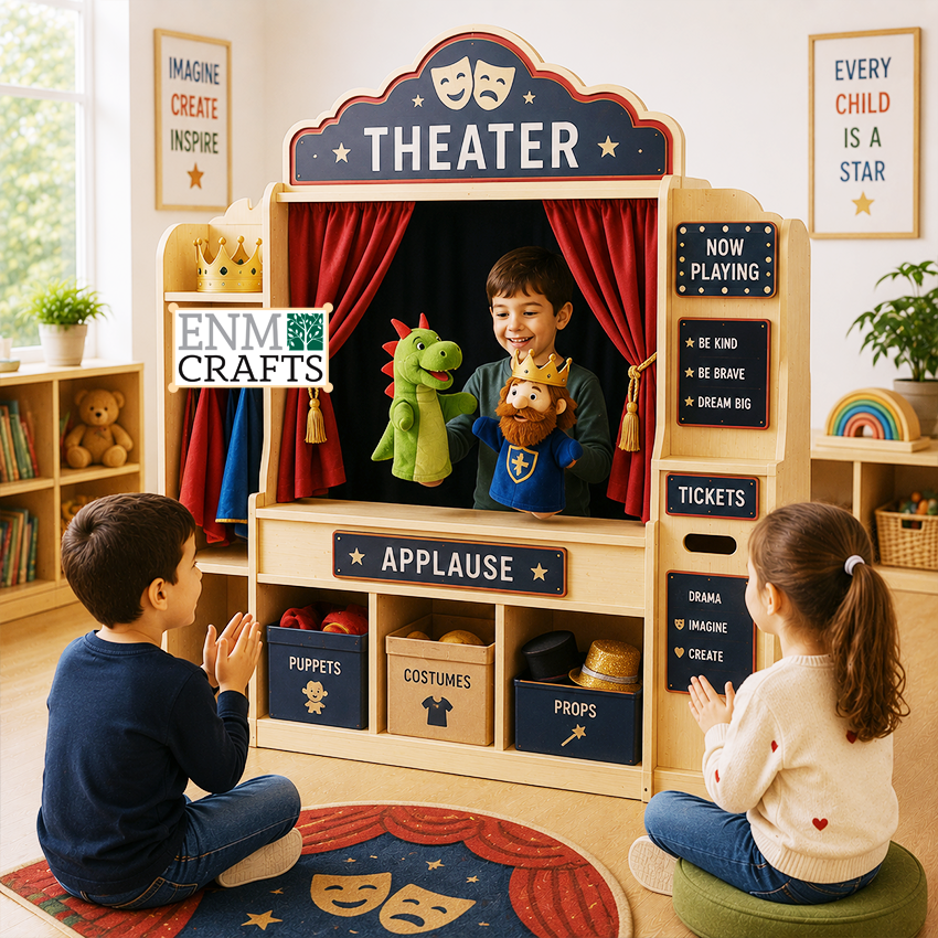 Κουκλοθέατρο Montessori – Theater Role Play Center 9400116