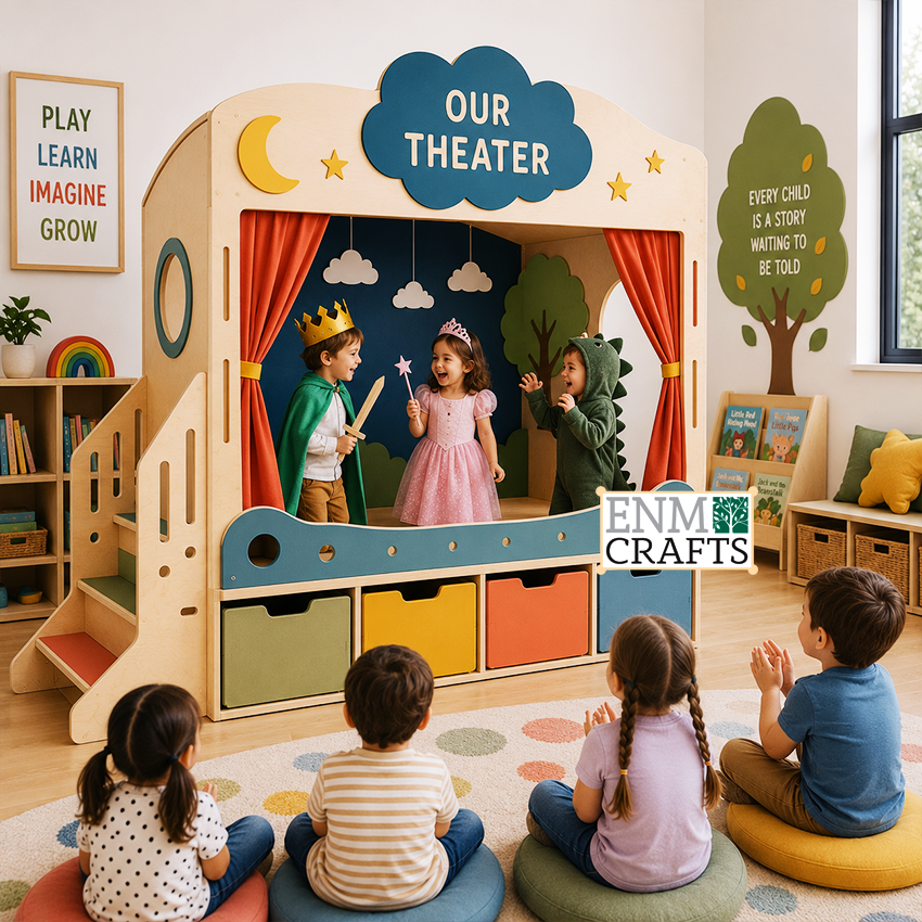 Our Montessori Theater – Premium Stage & Puppet Theater 940018