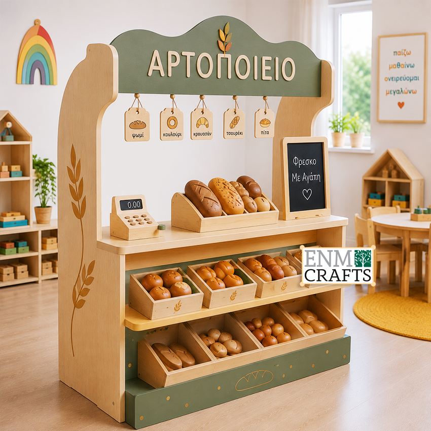 Αρτοποιείο Montessori – Bakery Role Play Center 9271