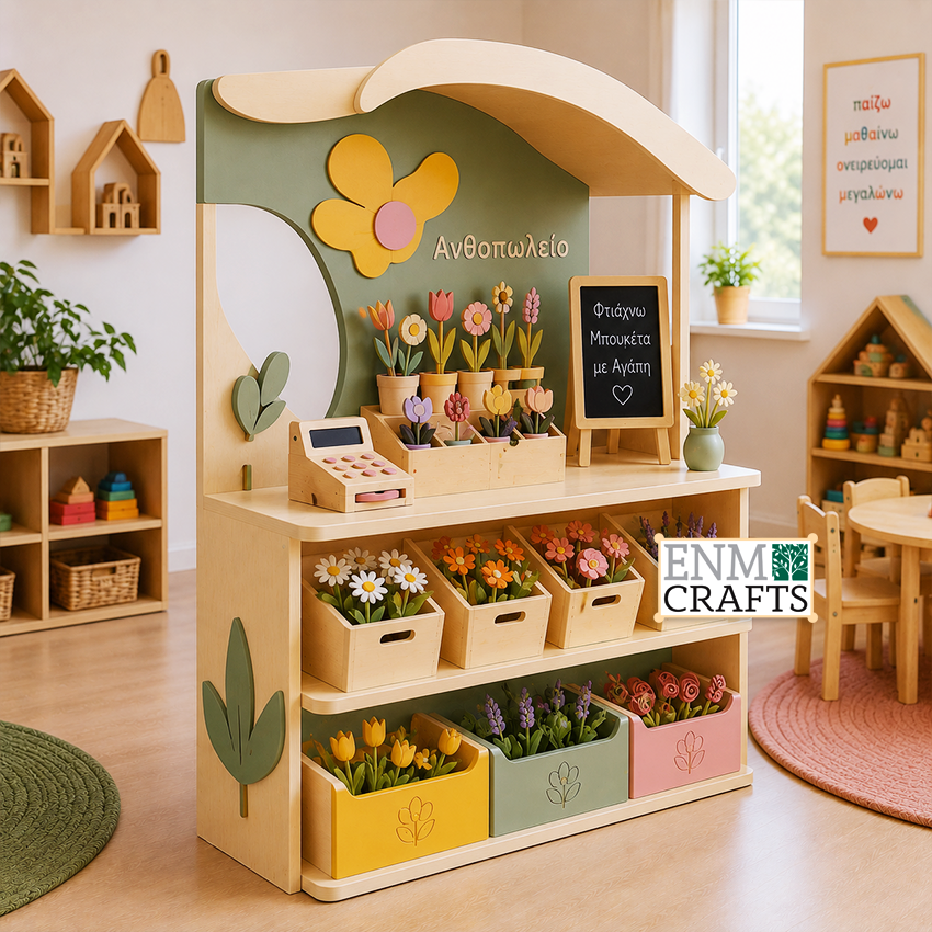Ανθοπωλείο Montessori – Flower Shop Role Play Center 9273
