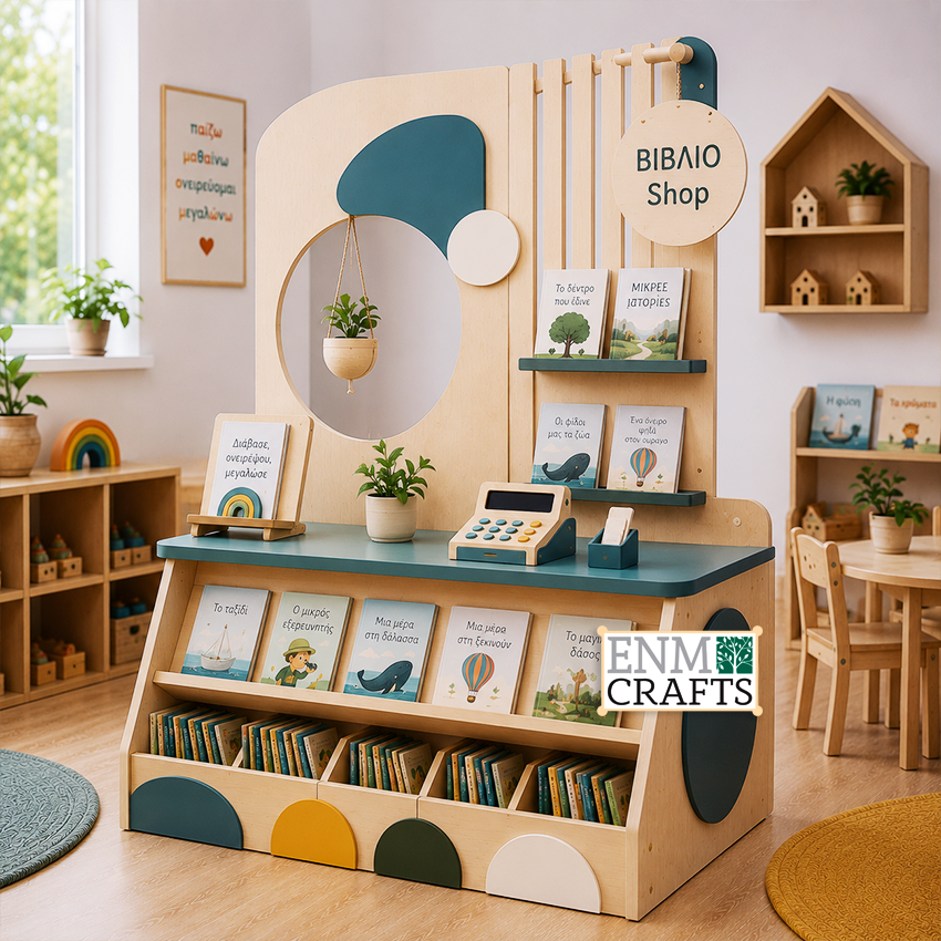 Βιβλιοπωλείο Montessori – Book Shop Role Play Center 9274