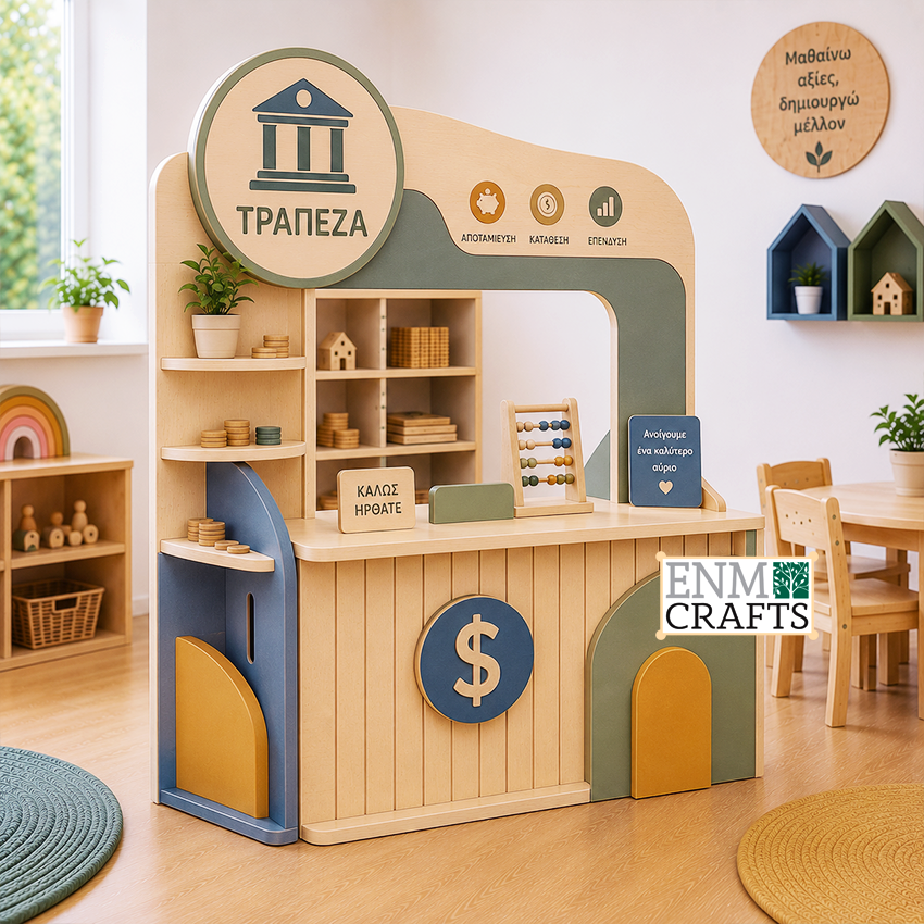 Τράπεζα Montessori – Bank Role Play Center 9293