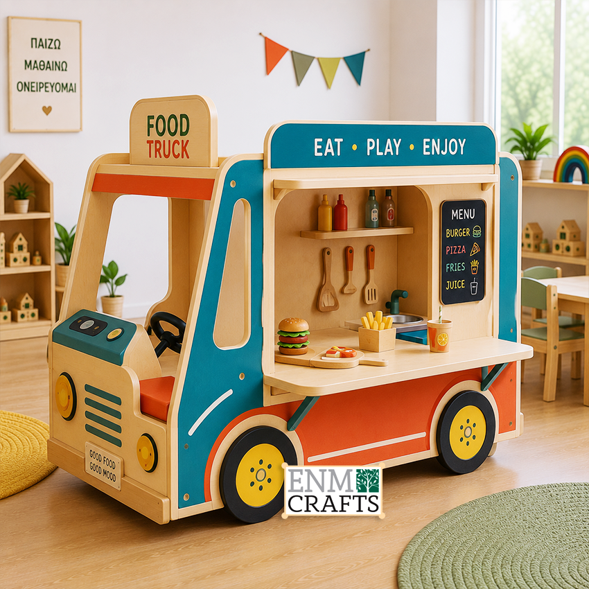 Food Truck Montessori – Premium Mobile Street Food Kitchen 9302