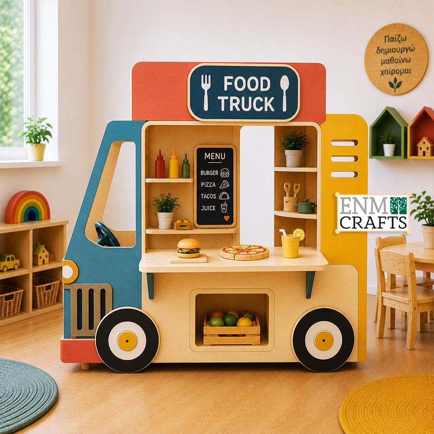 Food Truck Montessori – Compact Mobile Kitchen 9303