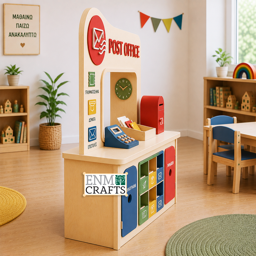 Post Office Montessori – Compact Postal Service Role Play Center 9305