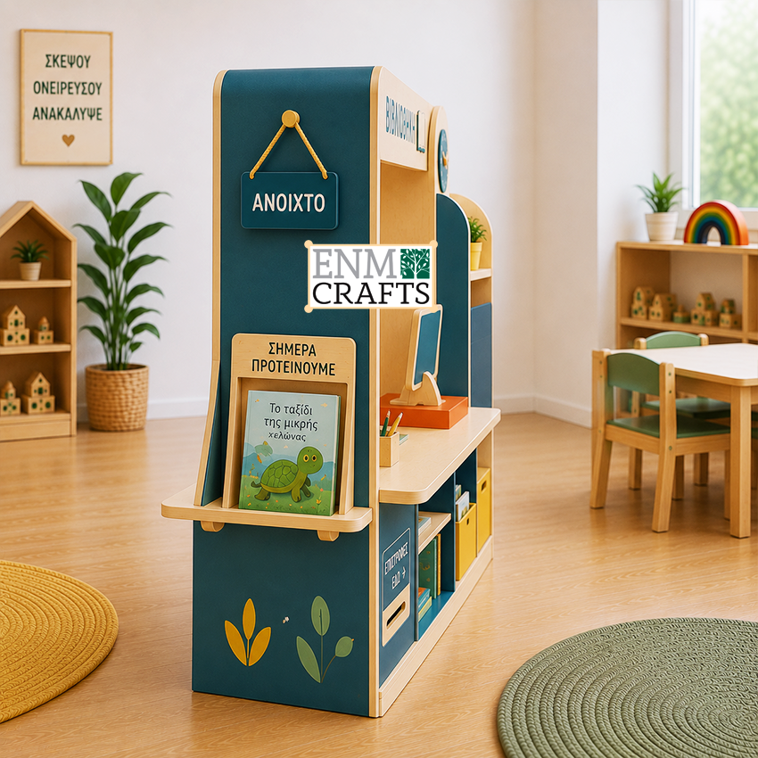 Βιβλιοθήκη Montessori – Library Role Play Center 9309