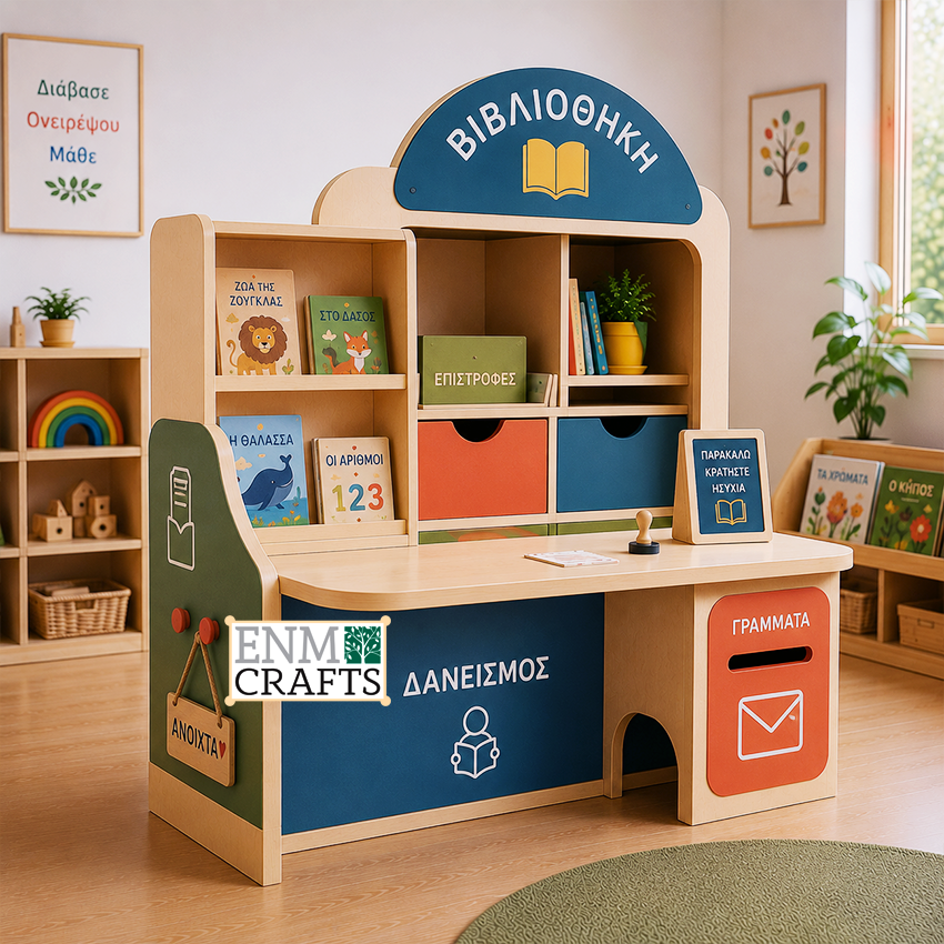 Βιβλιοθήκη Δανεισμού Montessori – Library Circulation Center 9311