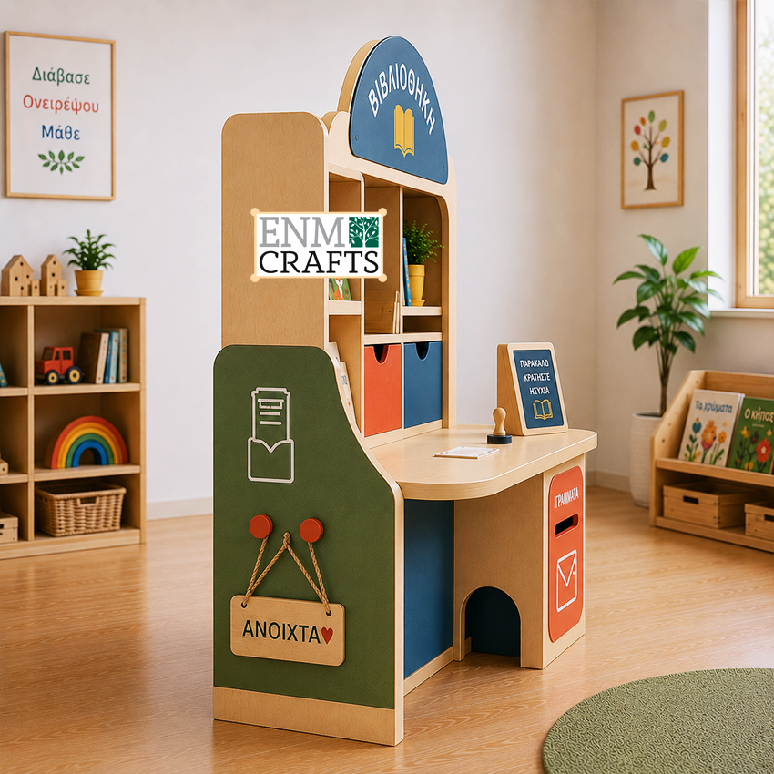 Βιβλιοθήκη Δανεισμού Montessori – Library Circulation Center 9311