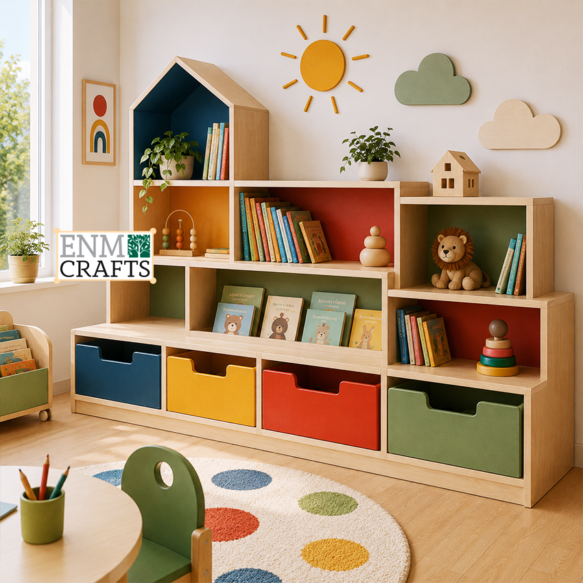 Πολυεπίπεδη Βιβλιοθήκη «Little House» 910022
