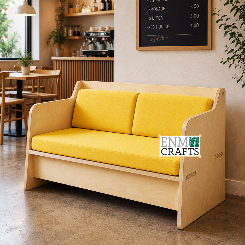 Διθέσιος Καναπές Café από Plywood 43009