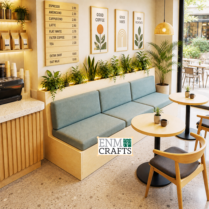 Επαγγελματικός Καναπές Τοίχου Café & Restaurant 43001