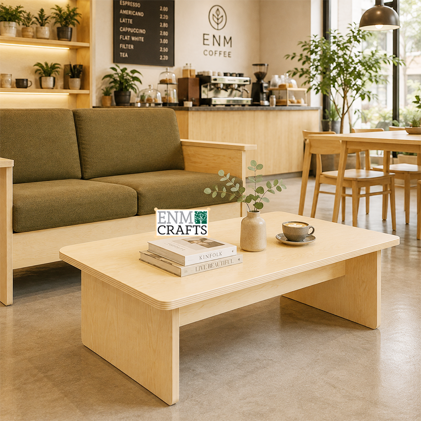 Τραπέζι Lounge από Κόντρα Πλακέ Σημύδας Baltic Birch 430024