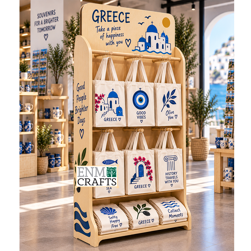 Επιδαπέδιο Display για Tote Bags & Τουριστικά Είδη 960056