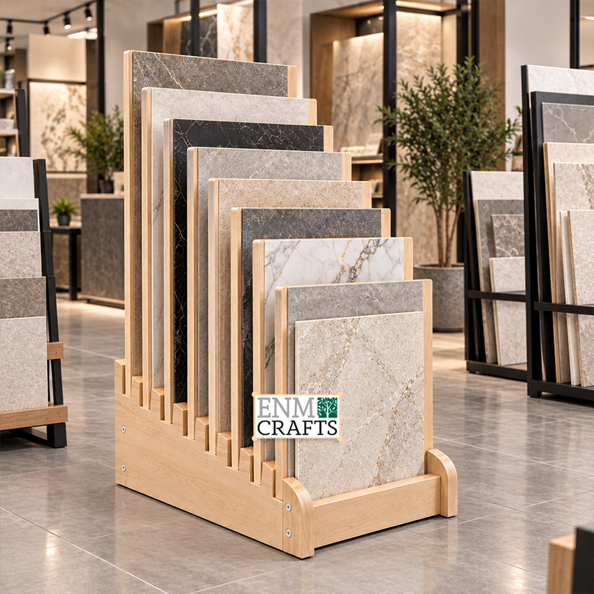 Ξύλινο Display Δειγμάτων Πλακιδίων 359