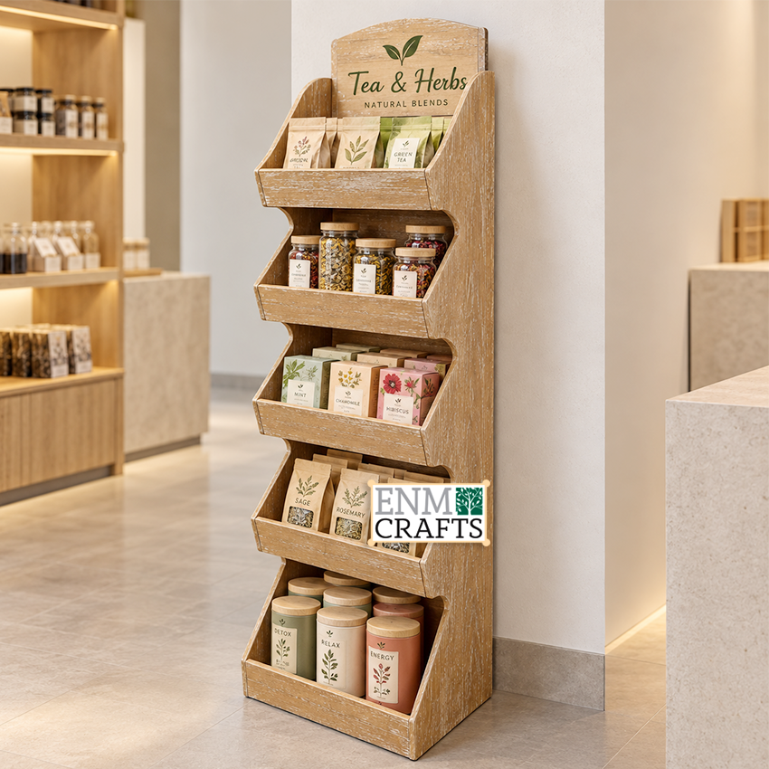 Apothecary Cabinet Ξύλινη Ραφιέρα 886