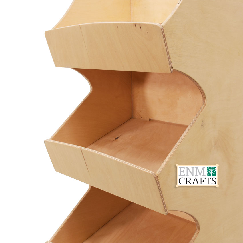 Apothecary Cabinet Ξύλινη Ραφιέρα 886