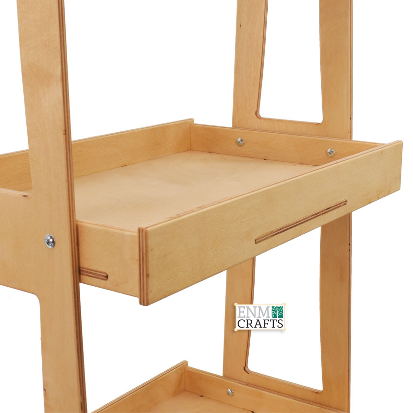 Ξύλινη Ραφιέρα Προβολής 5 Επιπέδων 885