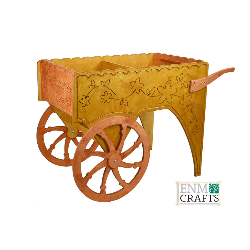 Ξύλινο Καρότσι Flower Cart 735