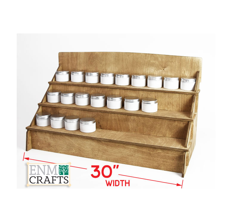 Ξύλινο Πτυσσόμενο Σταντ Πάγκου 76cm 828/30/3