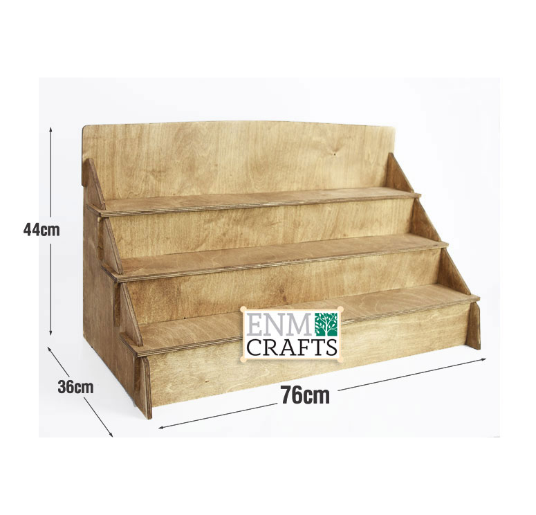 Ξύλινο Πτυσσόμενο Σταντ Πάγκου 76cm 828/30/3