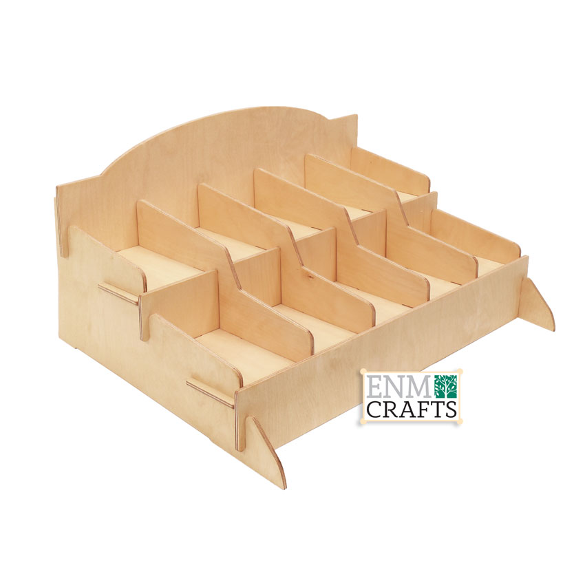 Ξύλινη Πτυσσόμενη Ραφιέρα Σαπουνιών 879