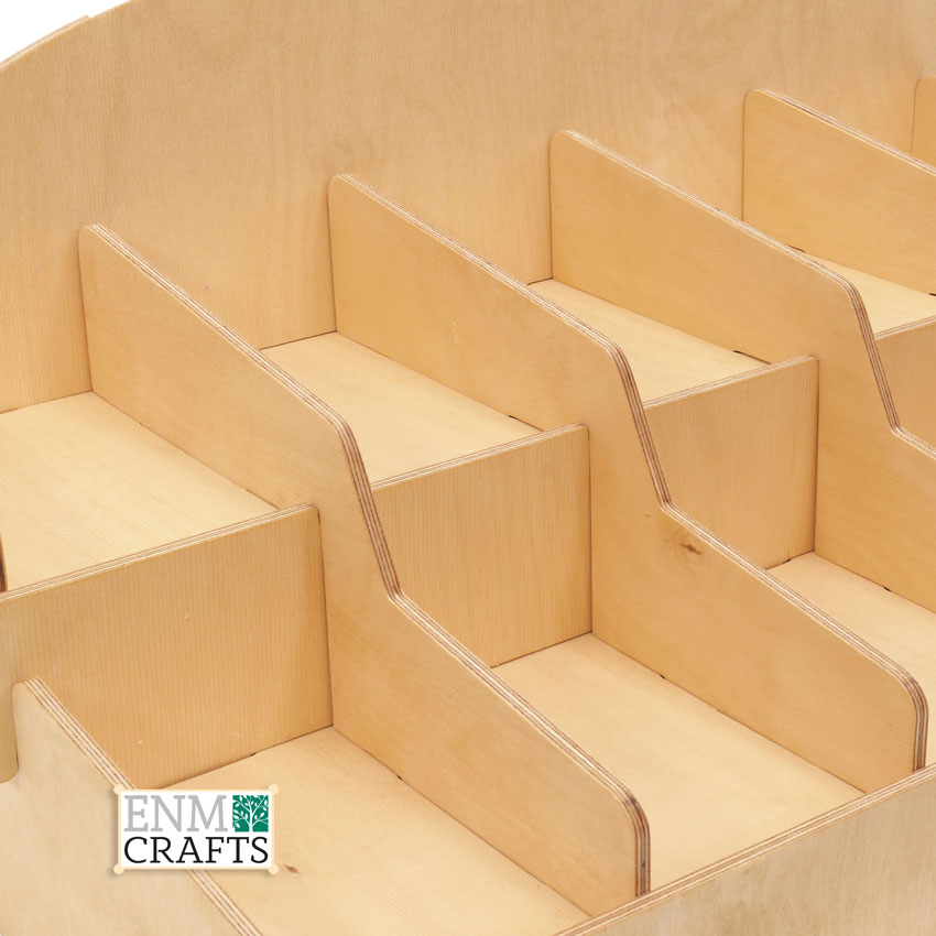 Ξύλινη Πτυσσόμενη Ραφιέρα Σαπουνιών 879