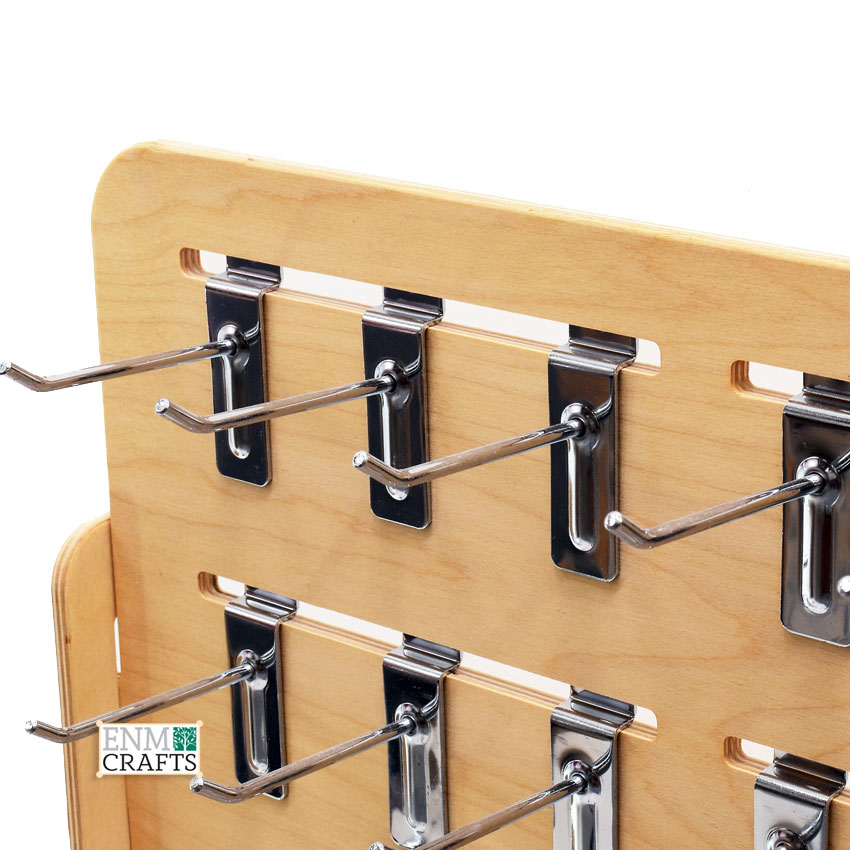 Pegboard Product Display, Pegboard Retail Stand - SKU: 875
