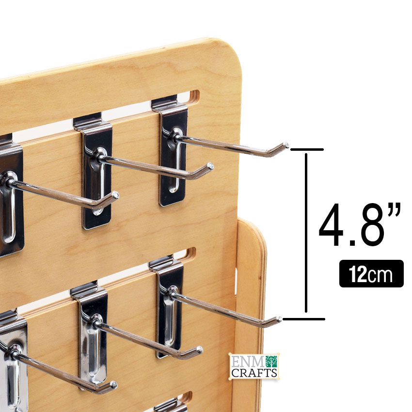 Pegboard Product Display, Pegboard Retail Stand - SKU: 875