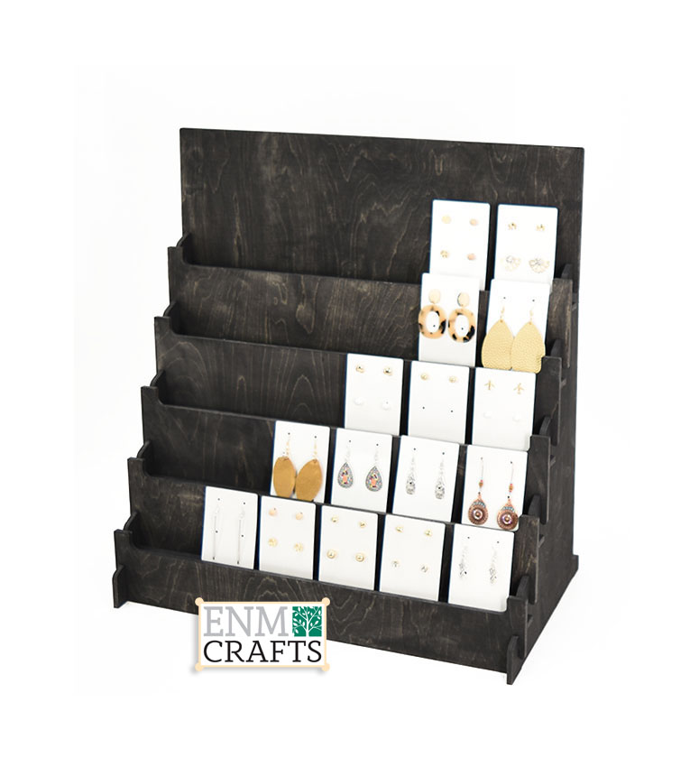 Ξύλινο Επιτραπέζιο Stand για Κοσμήματα 5 Επιπέδων 830/35