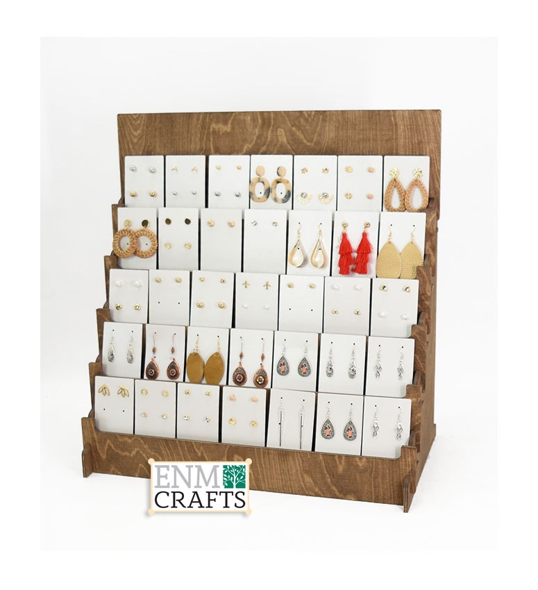 Ξύλινο Επιτραπέζιο Stand για Κοσμήματα 5 Επιπέδων 830/35