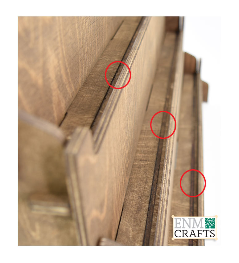 Ξύλινο Επιτραπέζιο Stand για Κοσμήματα 5 Ραφιών 830/25