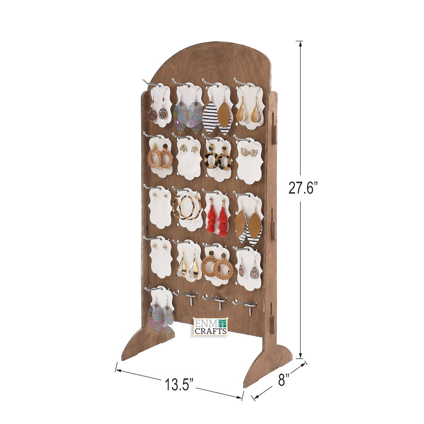 Pegboard Earrings Card Display - SKU: 851