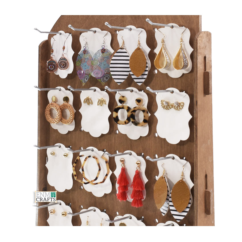 Pegboard Earrings Card Display - SKU: 851