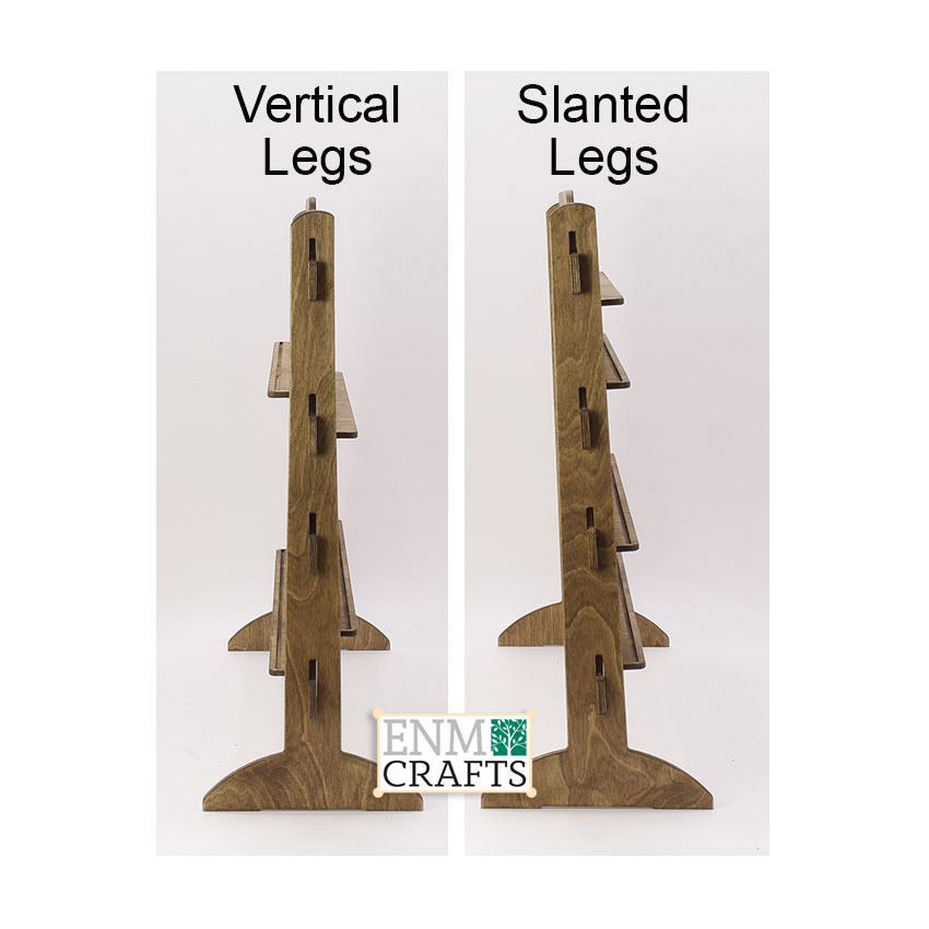 Ξύλινο Επιτραπέζιο Display για Κάρτες Πολλαπλών Μεγεθών - SKU: 837