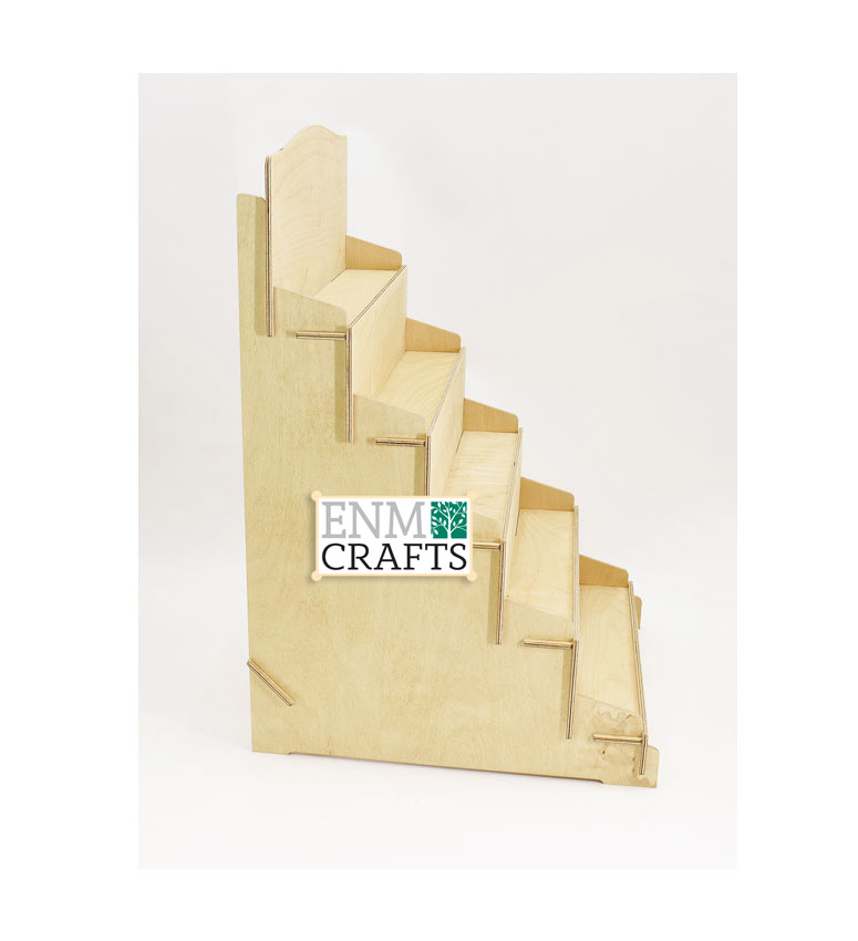 Επιτραπέζιο Ξύλινο Σταντ 5 Επιπέδων - SKU: 795/5