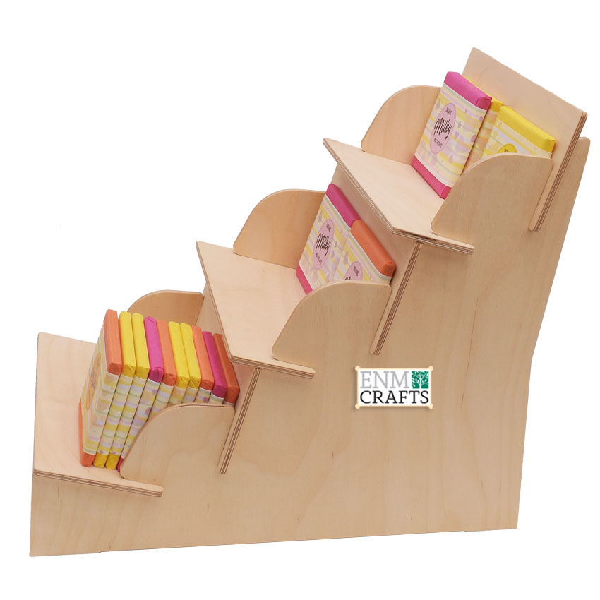 Ξύλινο Επιτραπέζιο Stand Προβολής Σοκολάτας 916