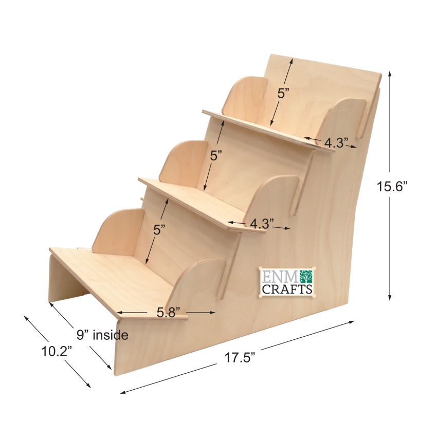Ξύλινο Επιτραπέζιο Stand Προβολής Σοκολάτας 916
