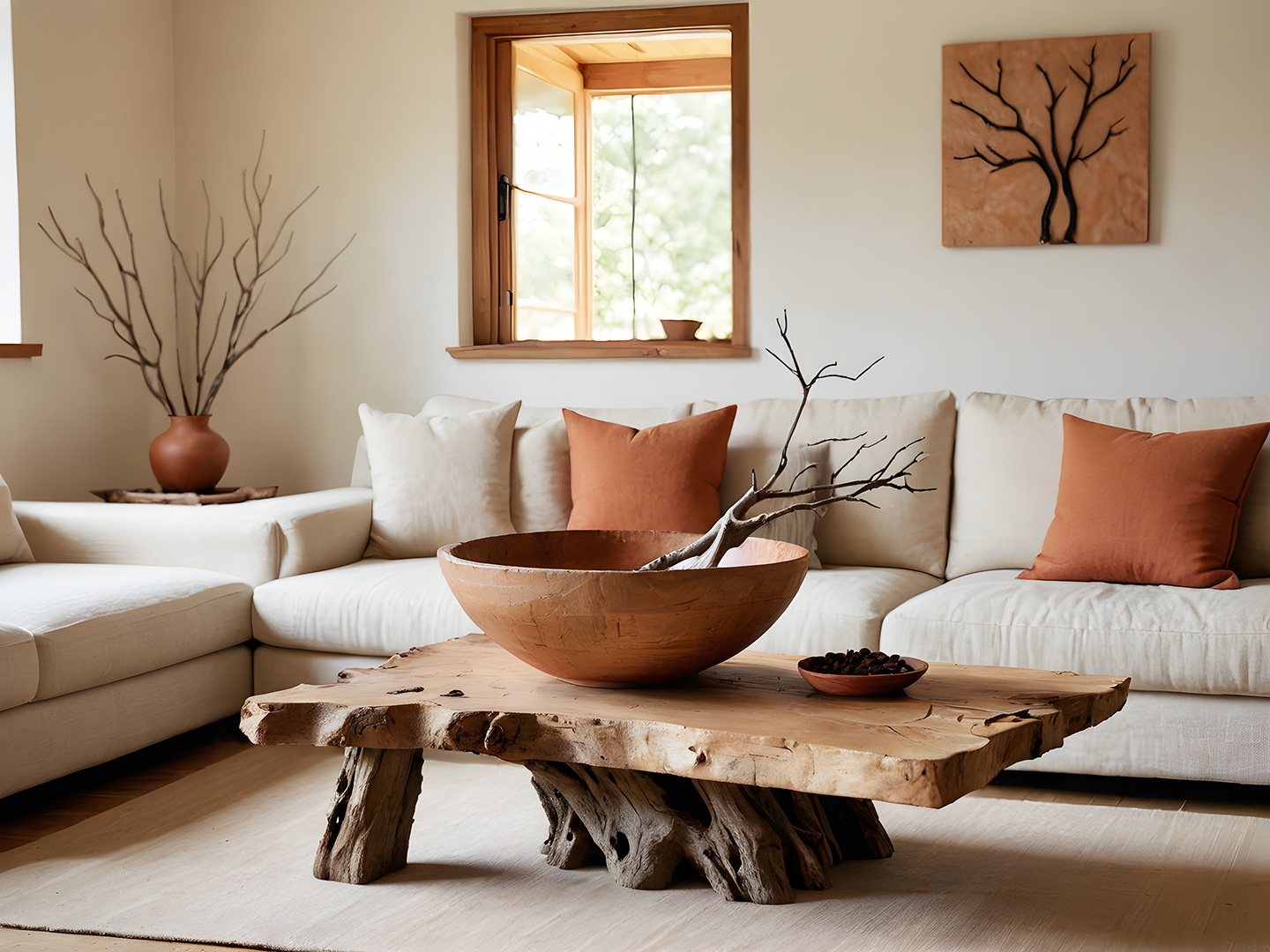 Live Edge Coffee Table Solid Wood