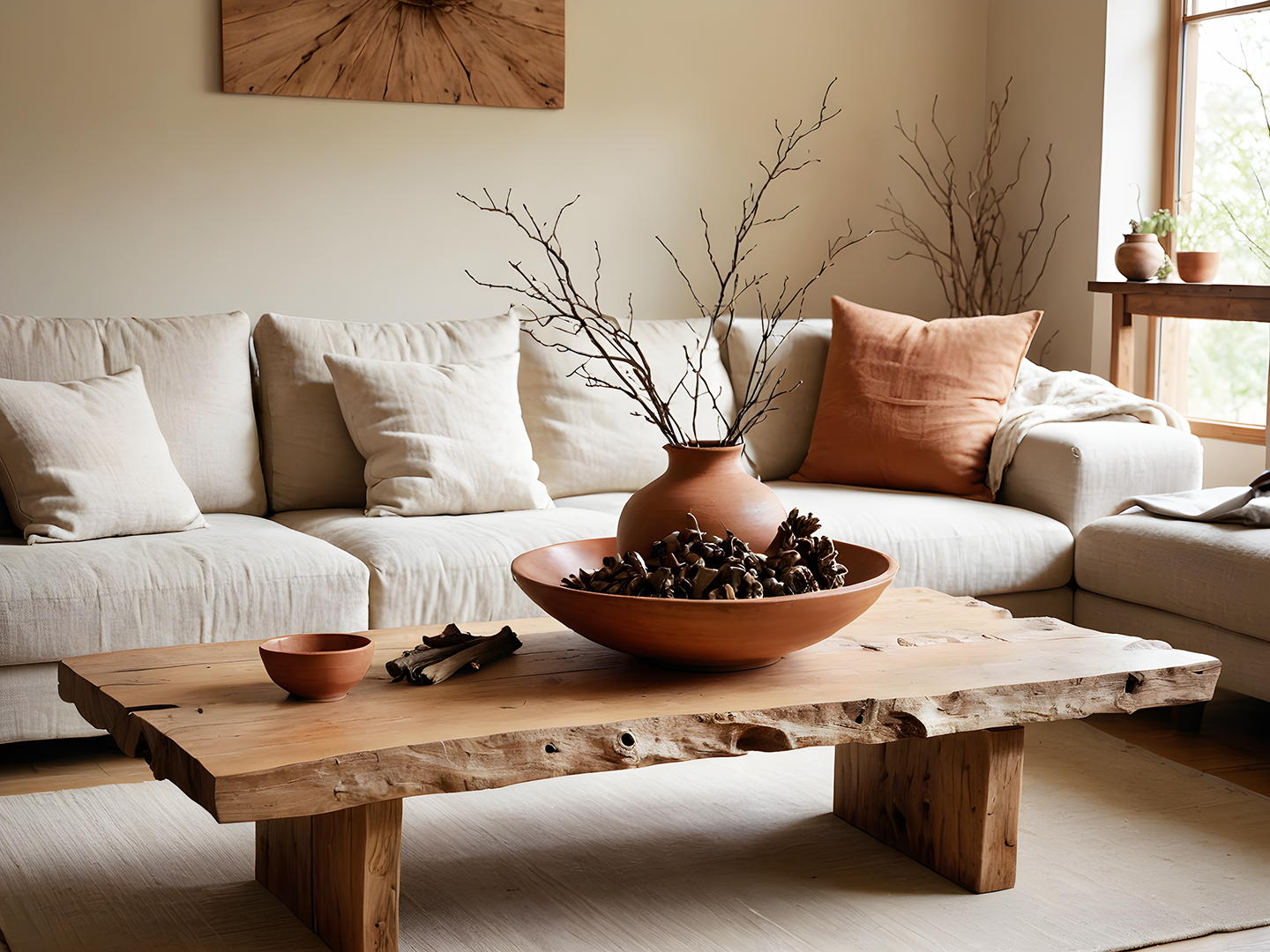 Live Edge Coffee Table Solid Wood