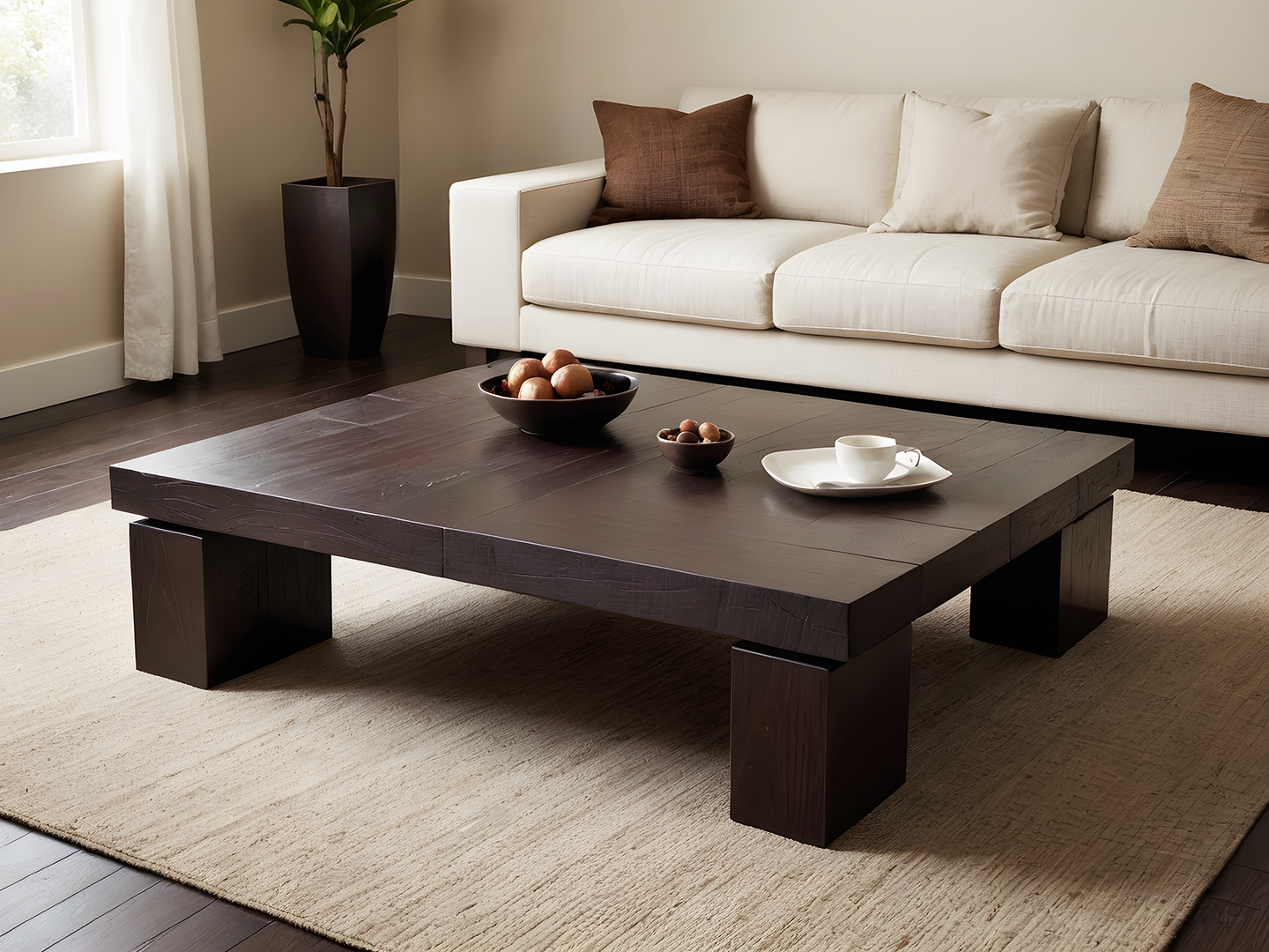 Oakley Solid Wood Τραπεζι Σαλονιου