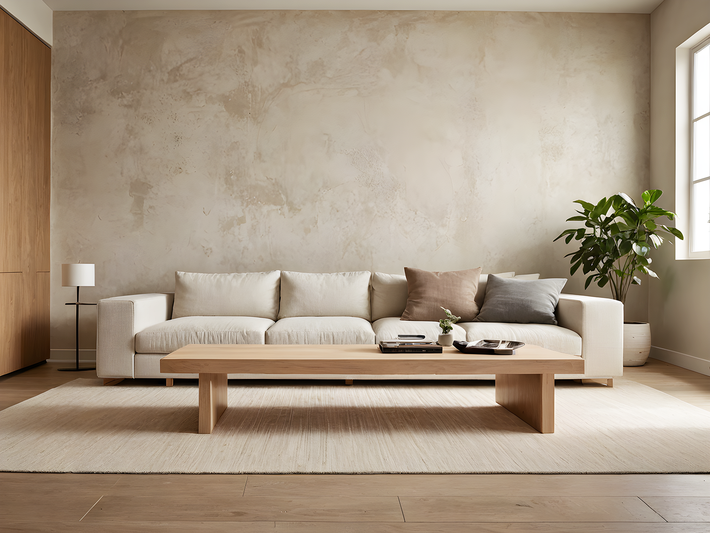 Asher Solid Beam Τραπεζι Σαλονιου