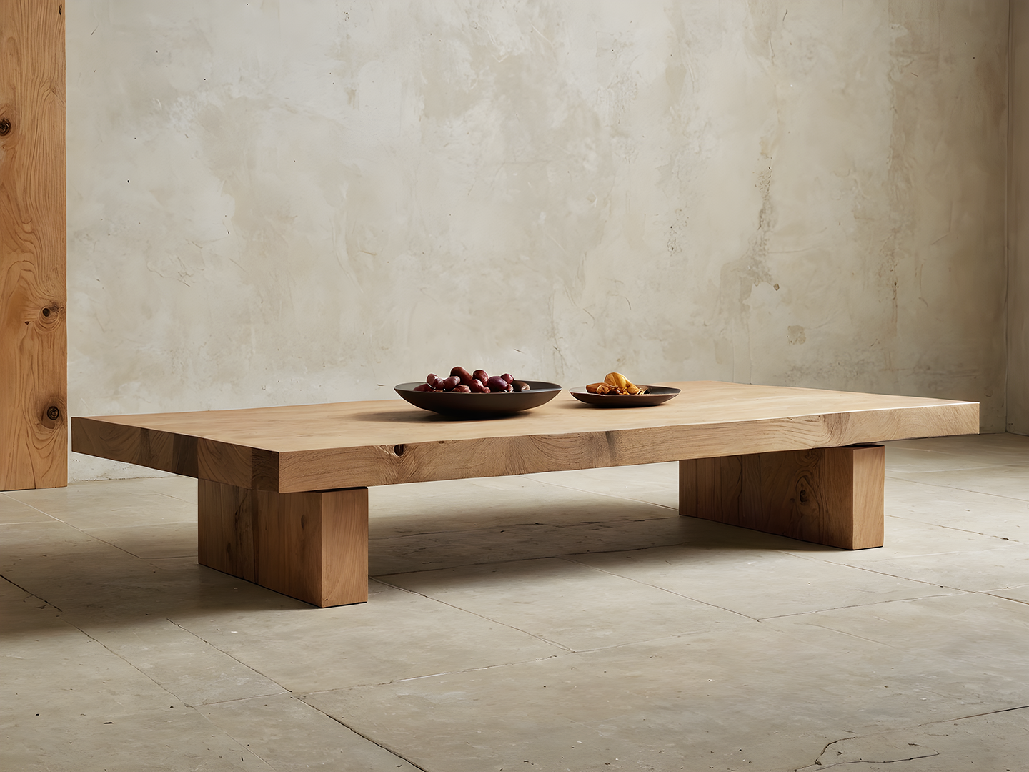 Asher Solid Beam Τραπεζι Σαλονιου