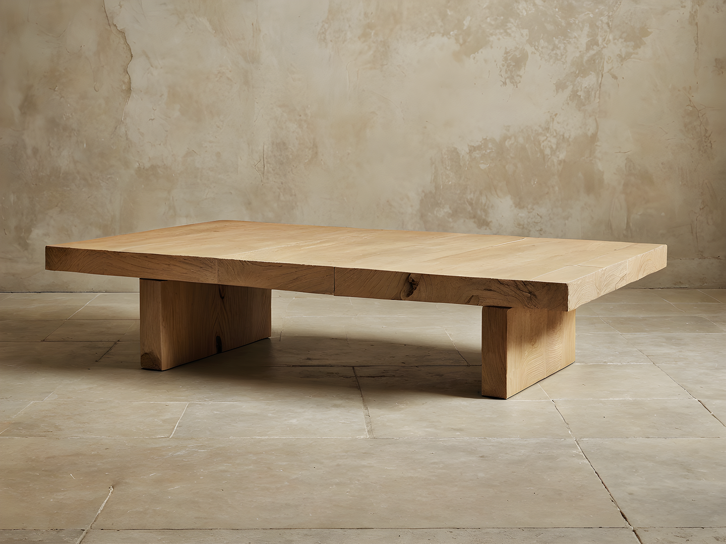 Asher Solid Beam Τραπεζι Σαλονιου