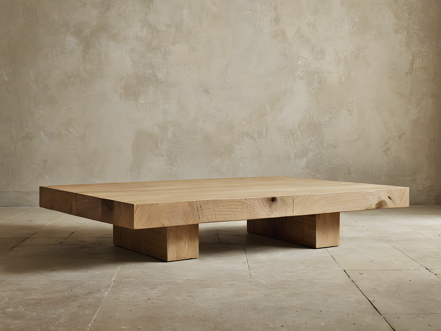 Asher Solid Beam Τραπεζι Σαλονιου